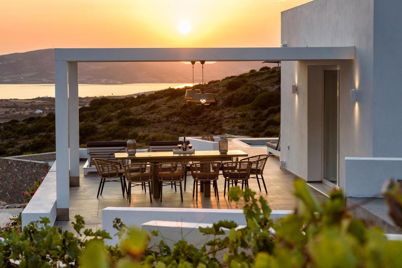 Paros Villa Blue Senses Alikí Buitenkant foto